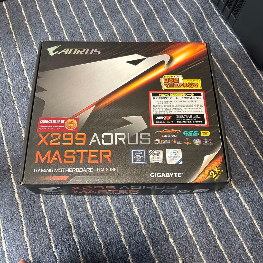 自作PC X299/メモリ32GB/6C12T