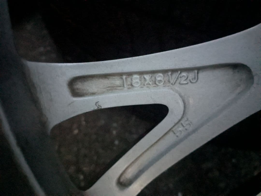 WRX STI 純正 18インチ ホイールセット ブリヂストン