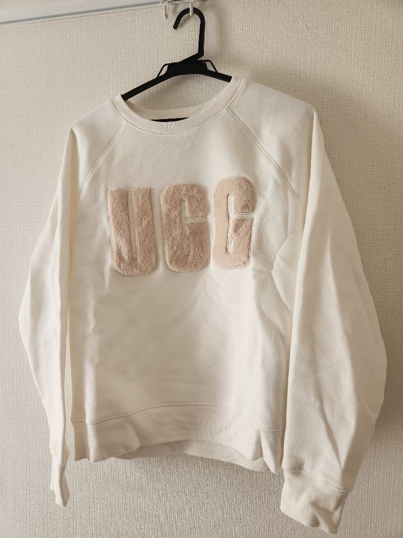 UGG ホワイト スウェット トレーナー S 新品タグ付き