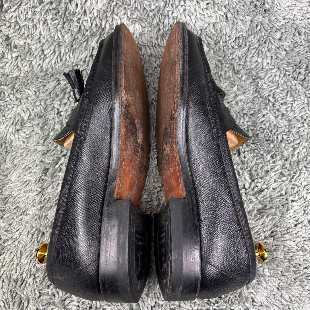 【美品】リーガル 679（26）タッセル　ローファー　シボ革　黒