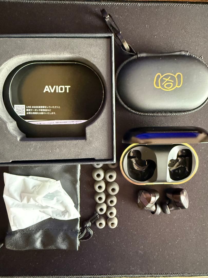 AVIOT TE-W1-PNK ワイヤレスイヤホン　finalイヤーピースおまけ