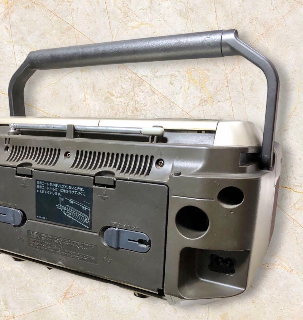 奇跡のカード全付属SONY ソニー CDラジオカセットレコーダーCFD-A110