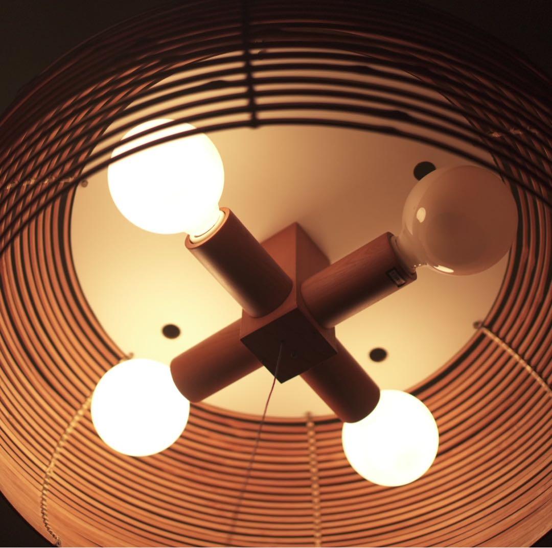 【希少】Yamagiwa 町田悟 和モダン ランプ 照明 ビンテージ 洋室にも