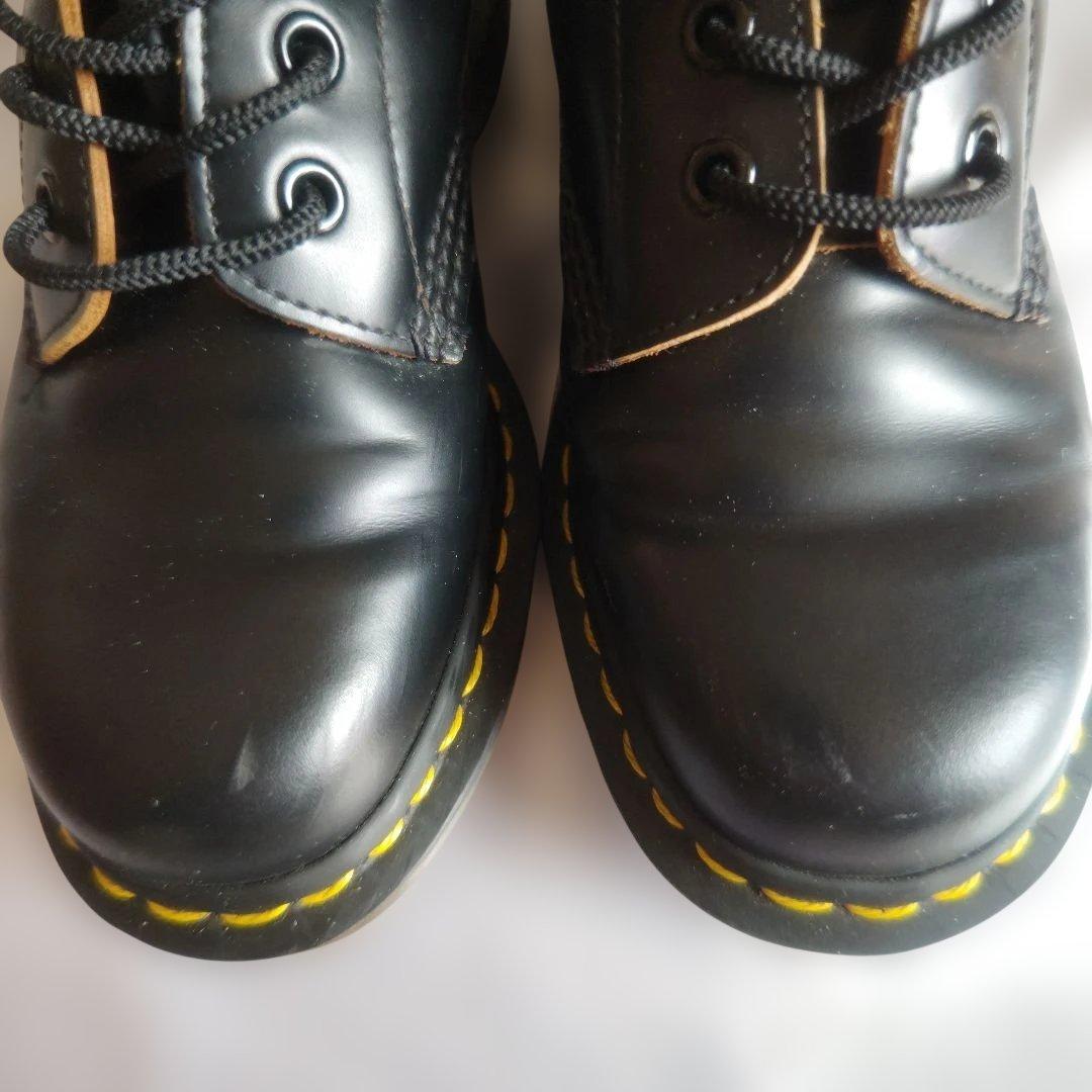 希少英国製 完全復刻モデルドクターマーチン茶芯 8ホールブーツ23.0〜23.5