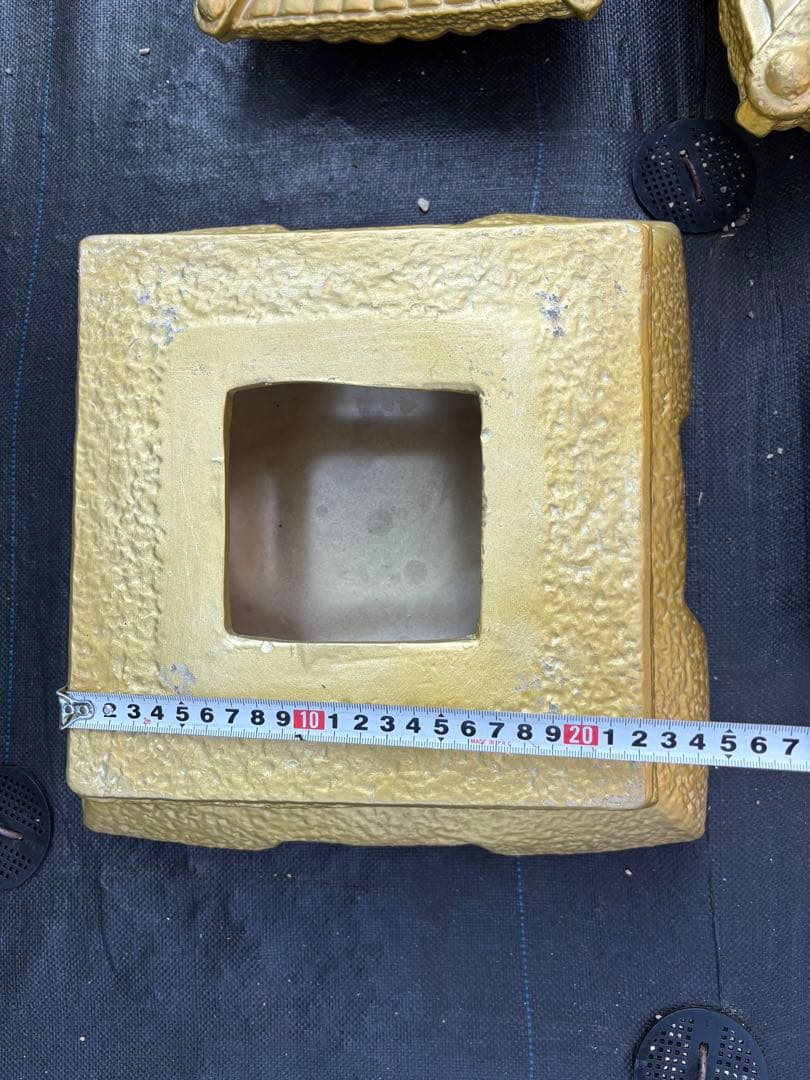 金色 三重塔風 置物 約９５cm