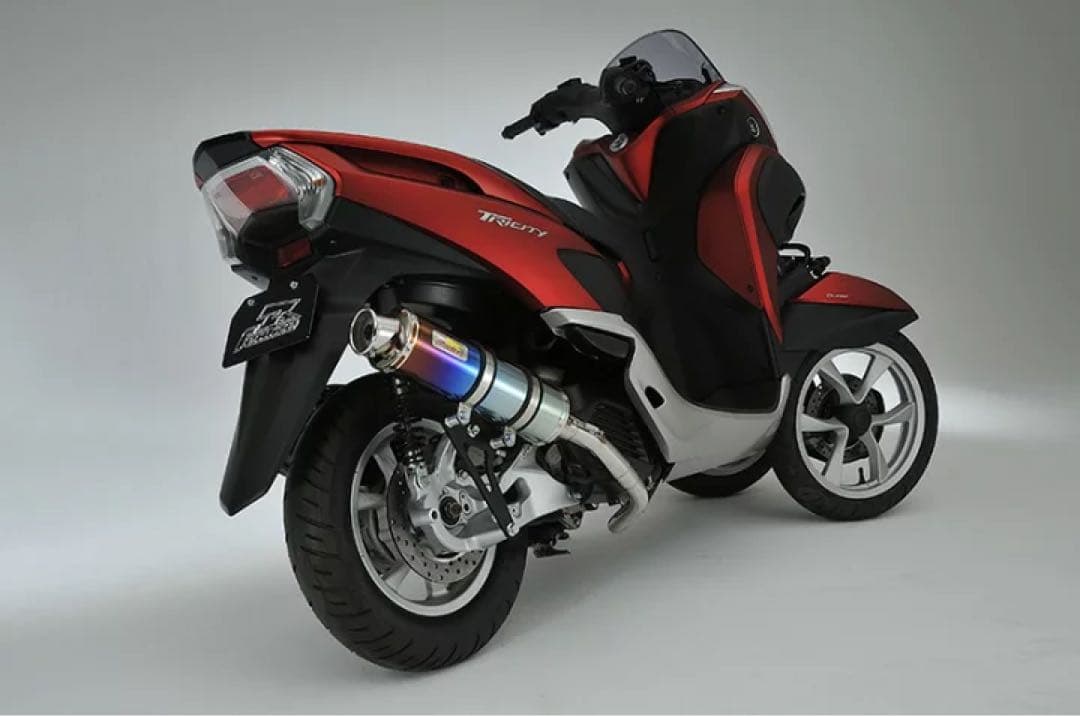 専用Realize ヤマハ トリシティ125 22Racing Tiマフラー