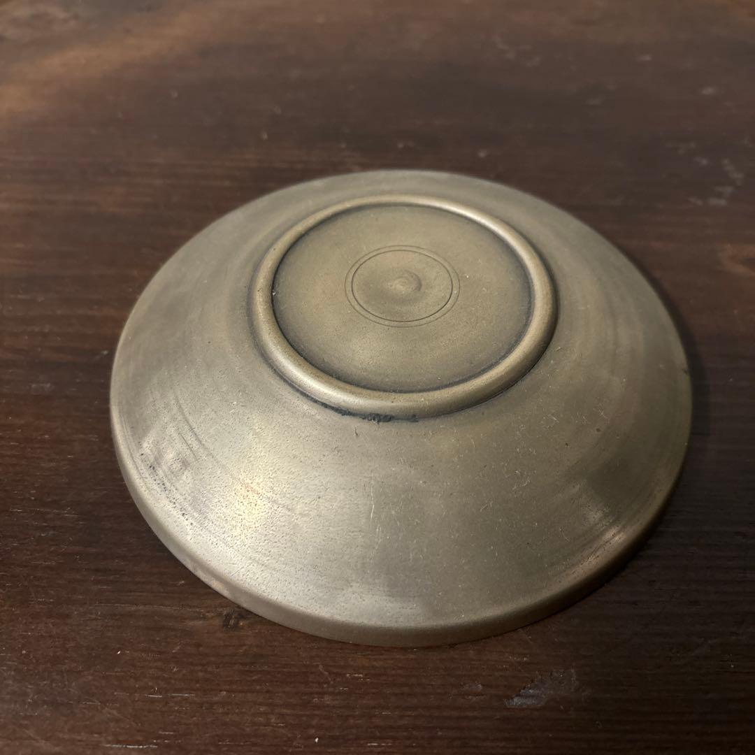 韓国　古い真鍮製の器　3点　その16アンティーク　古道具　韓国骨董　李朝