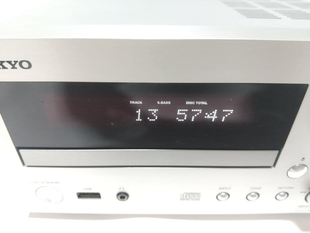 ONKYO CR-555 オンキョー ミニコンポ シルバー