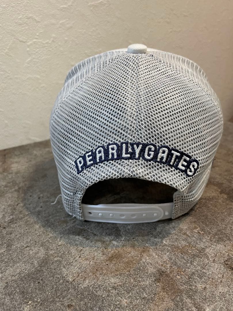 PEARLY GATES ロゴキャップ /バイザー