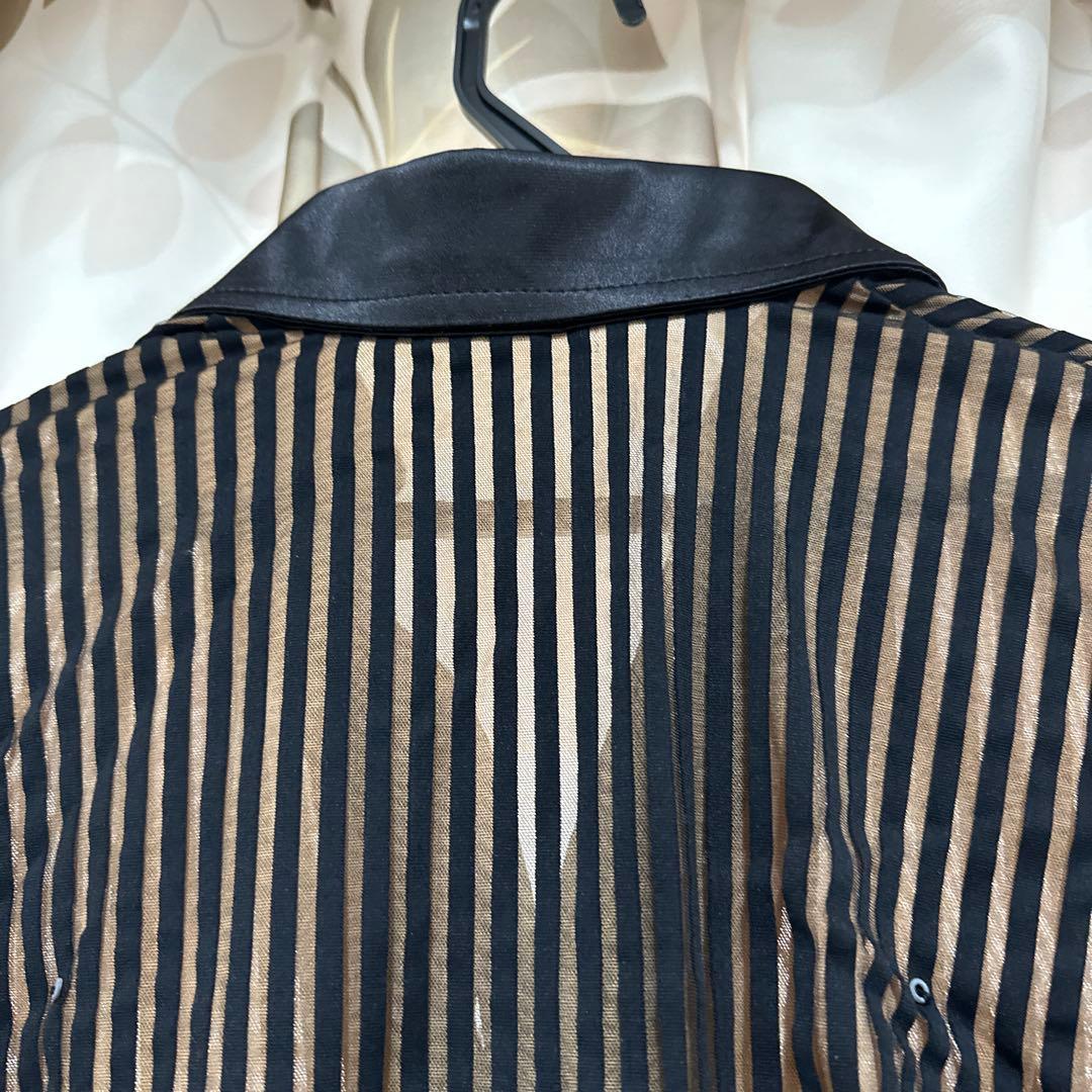 社交ダンス　ラテン　メンズシャツ　サイズS 定価45000円