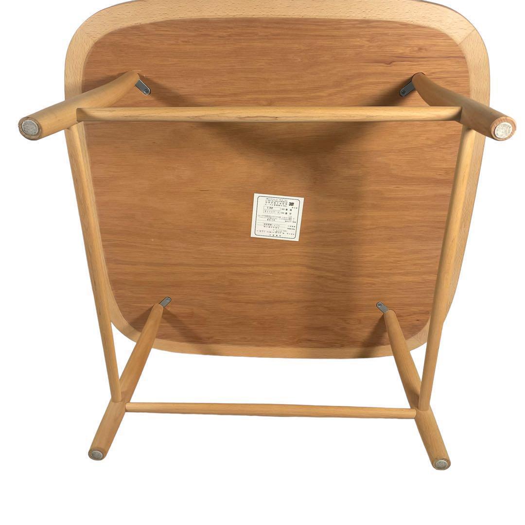 HR283 秋田木工　曲木　ローテーブル　75cm 209EB