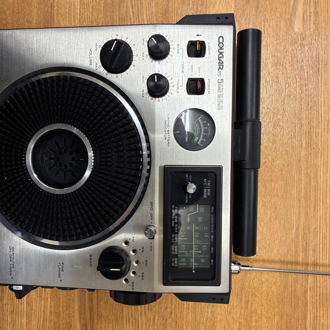 q*1様 national Panasonic COUGAR115 ラジオ