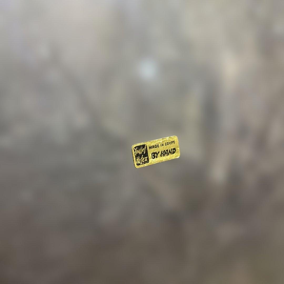 MR-496A エジプトの戦士彫刻装飾 壁画 プレート 装飾品ビンテージ マニア