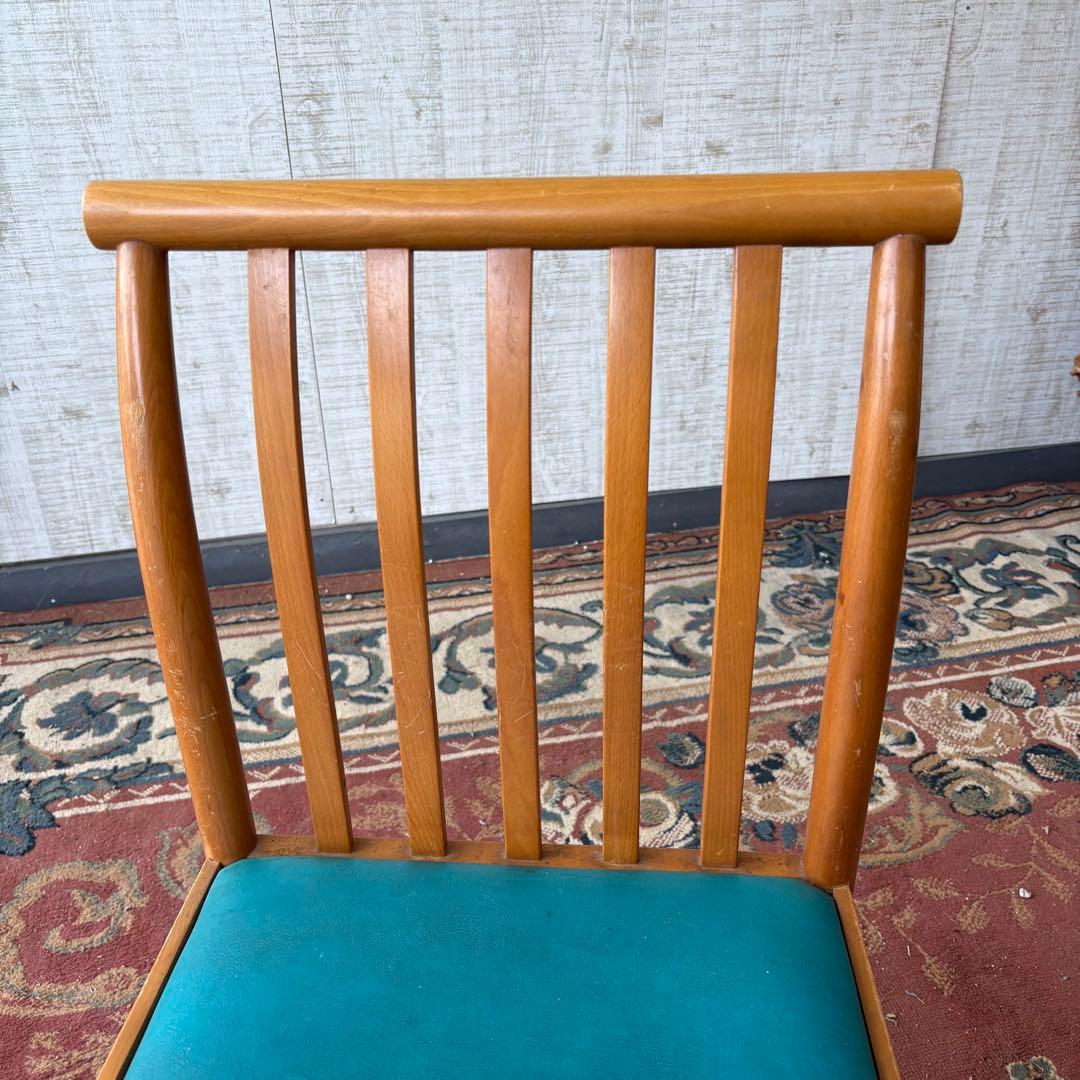 昭和レトロ 秋田木工 木製椅子 ベントウッドダイニングチェア 古家具 ビンテージ