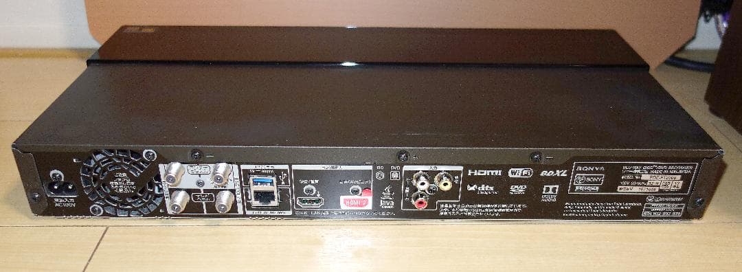 SONY BDZ-FT2000 3番組同時録画ブルーレイレコーダー