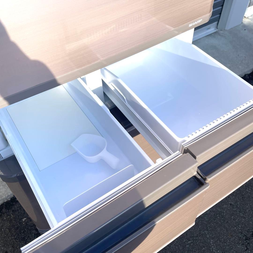 【配送設置無料】SHARP 冷蔵庫 SJ-X416J 412L どっちもドア