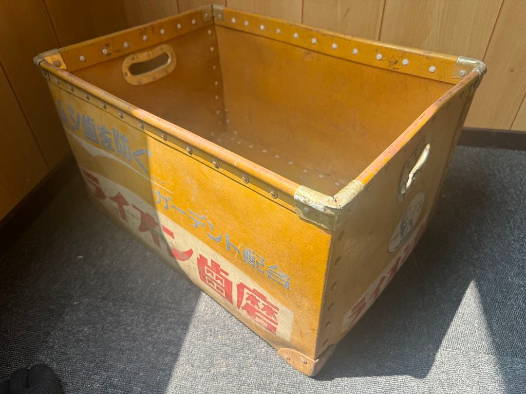 ボテ箱　レトロ　アンティーク