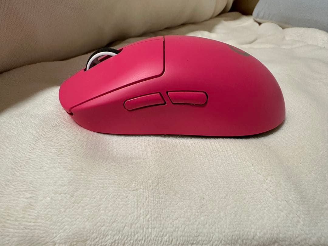 Logicool X SUPERLIGHT ピンク ゲーミングマウス 本体