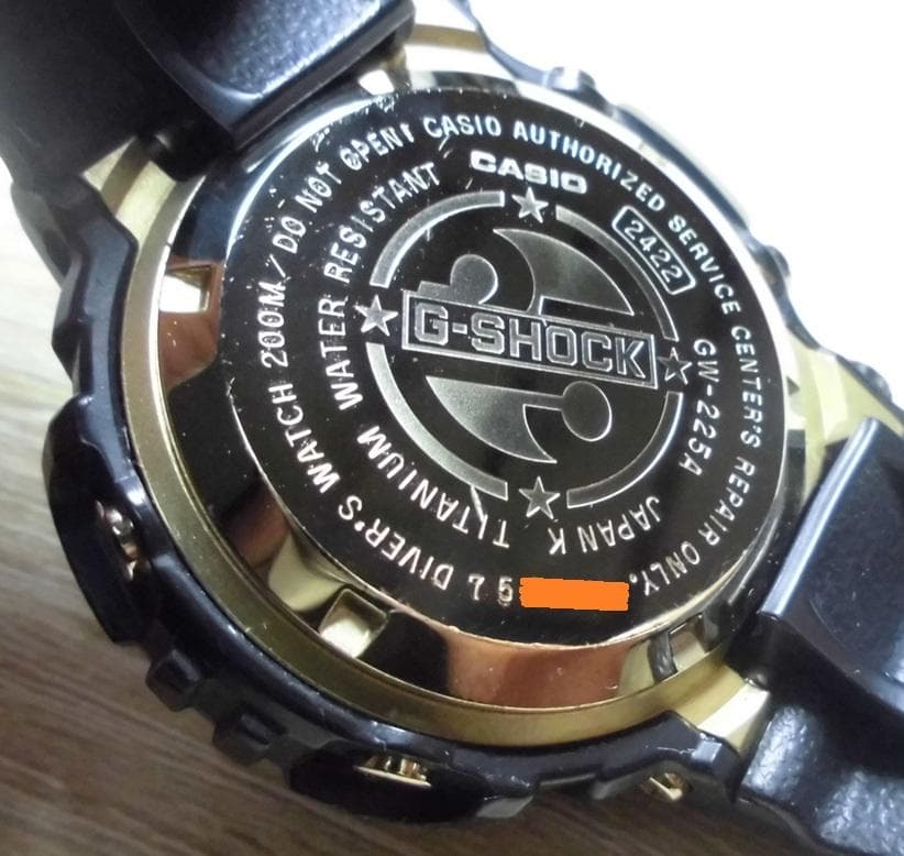 カシオ フロッグマン GW-225A-1JF ドーンブラック 25周年記念