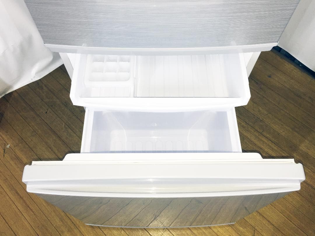 30日迄！送料無料★SHARP 137L 冷蔵庫 【SJ-D14C-S】