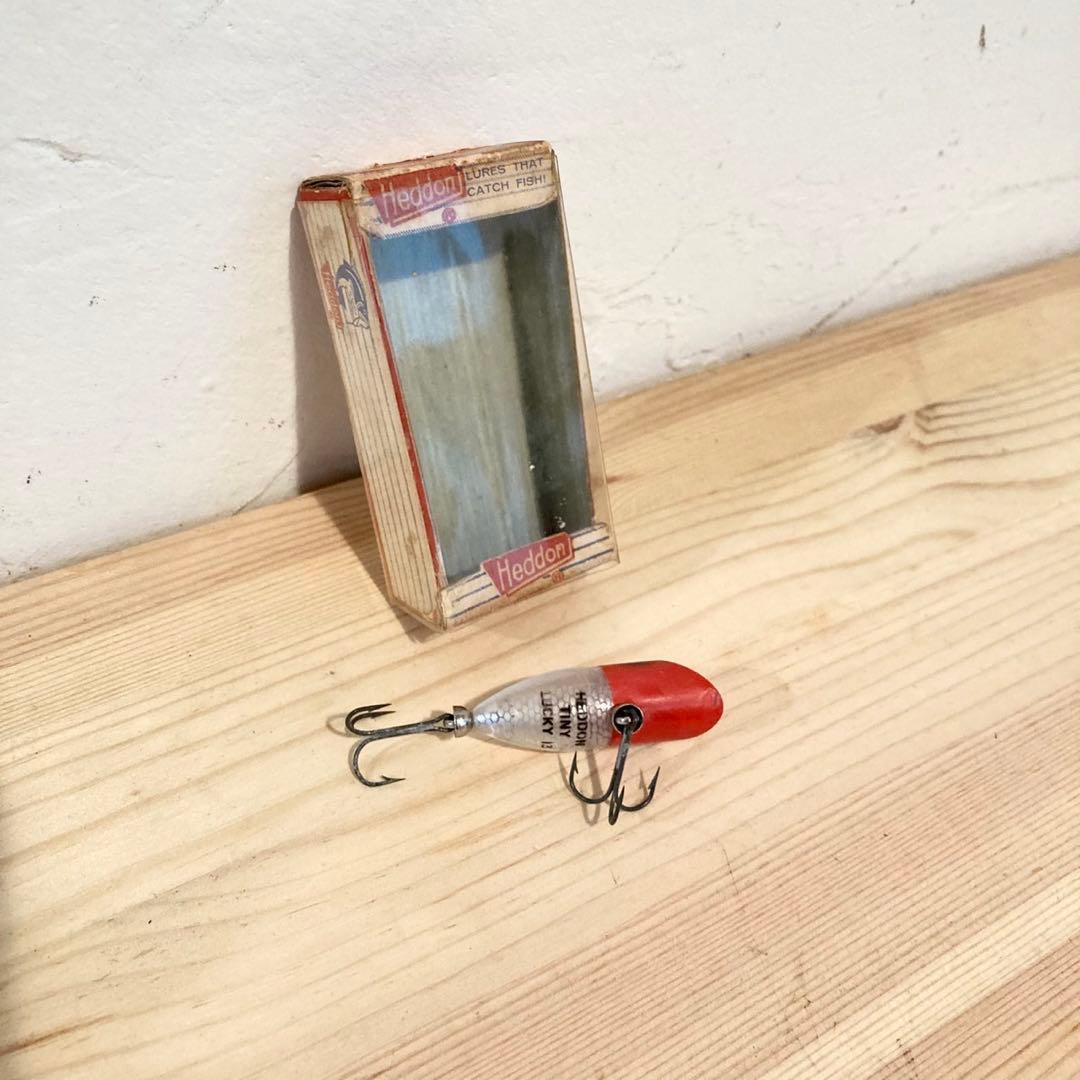 オールドヘドン　ルアー　ヴィンテージスピニングリール　まとめて