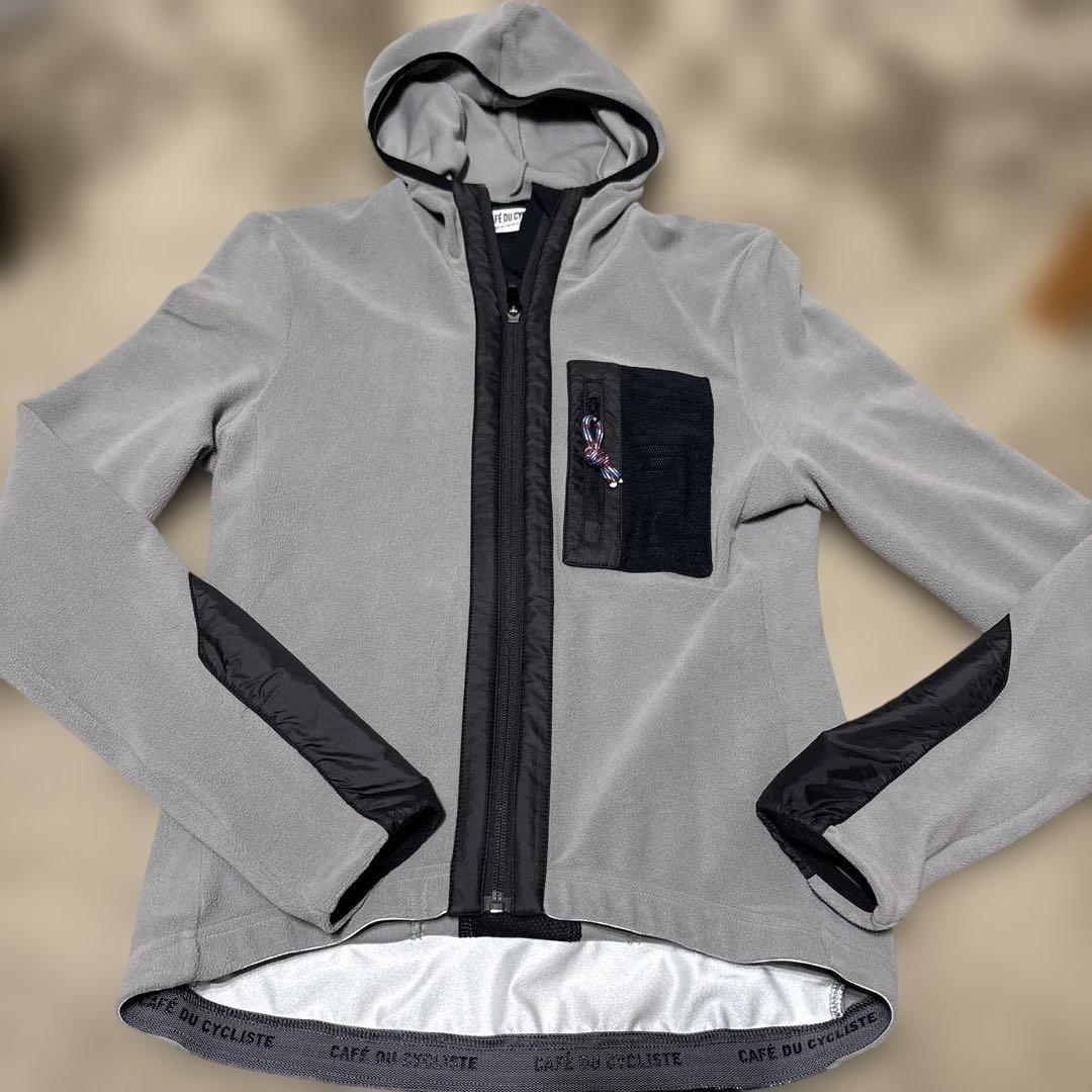 カフェドシクリステ フード 付き ロングスリーブジャージ ウインタージャージ M