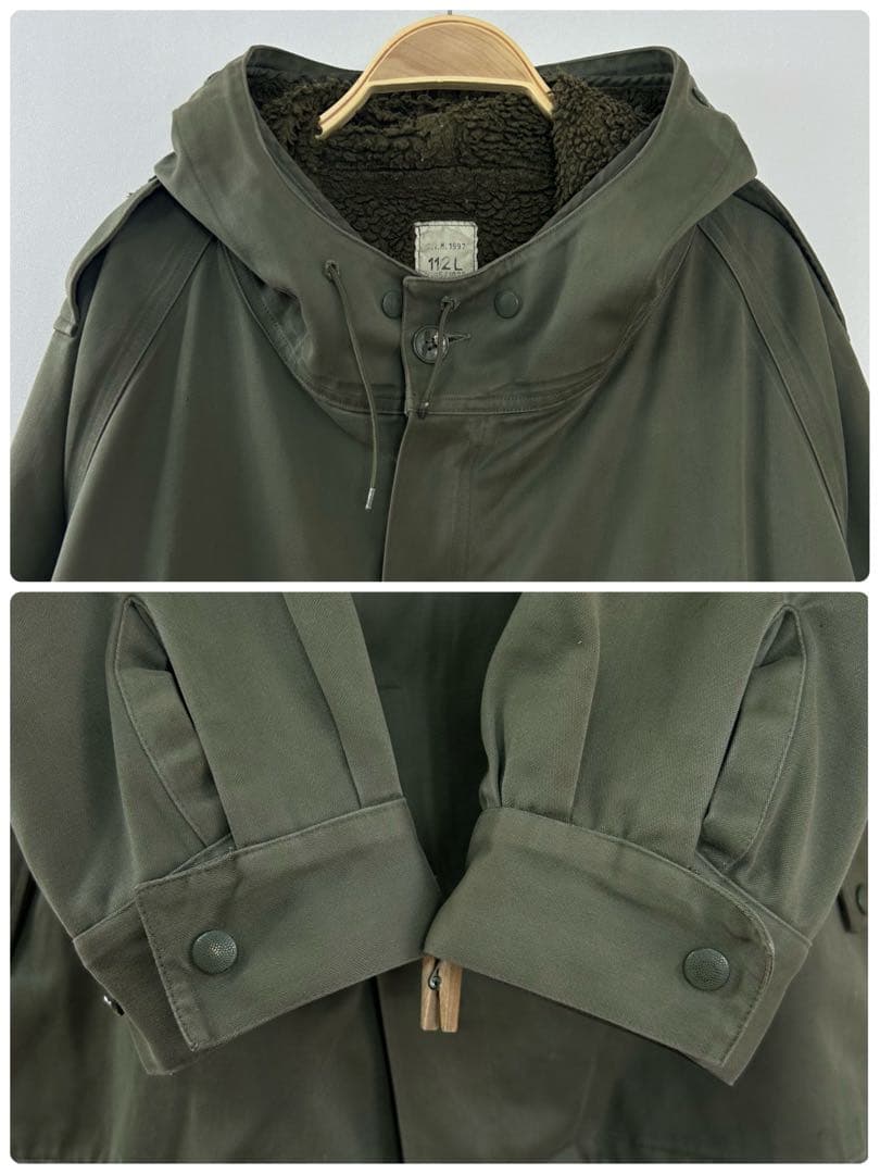 90s フランス軍 F2 フィールドパーカー モッズコート ミリタリーS159