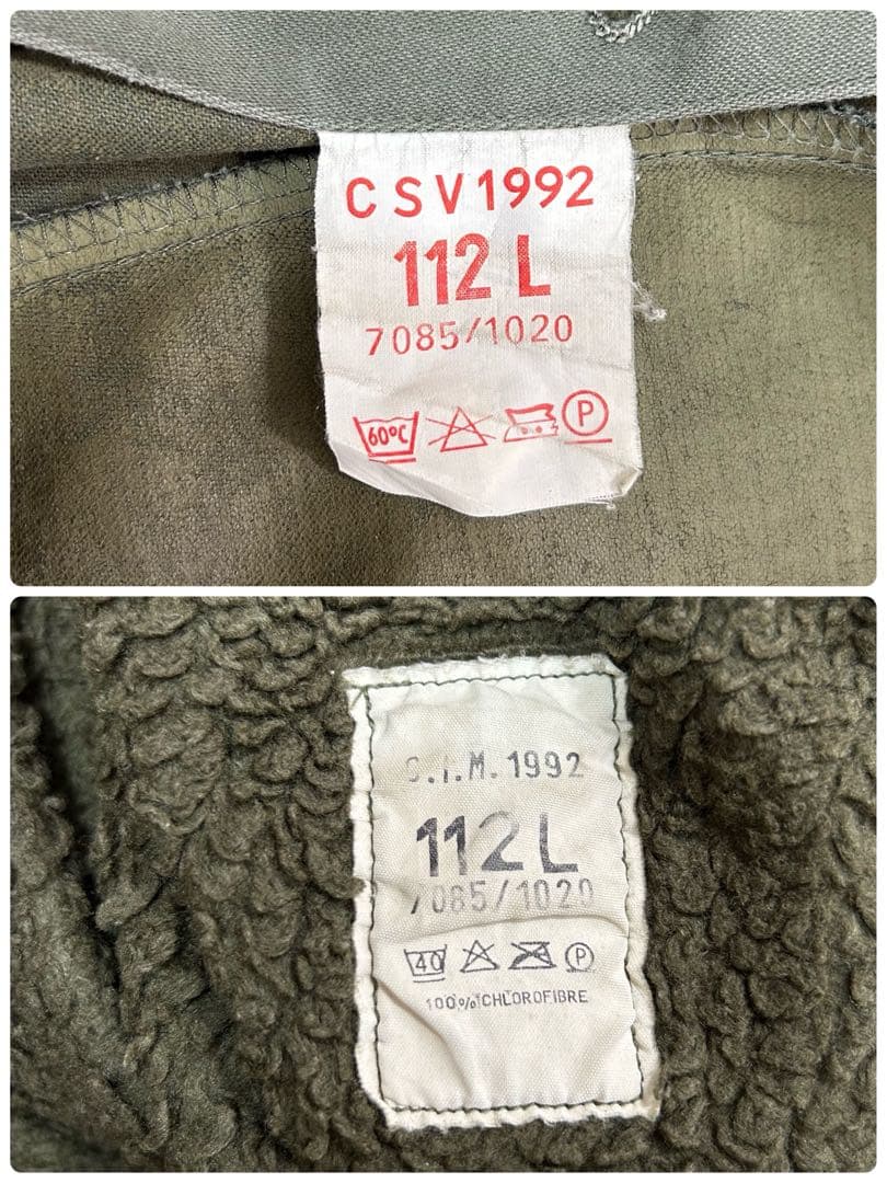 90s フランス軍 F2 フィールドパーカー モッズコート ミリタリーS159