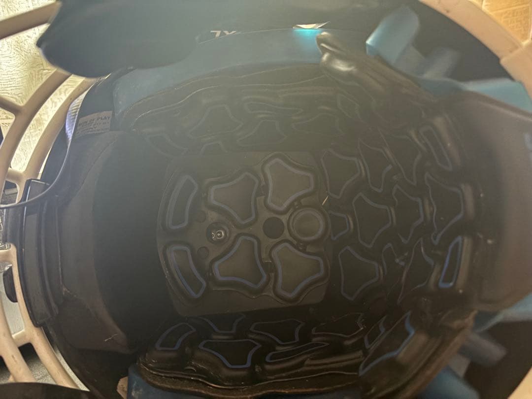 Schutt ブラック F7 アメリカンフットボールヘルメット XLサイズ