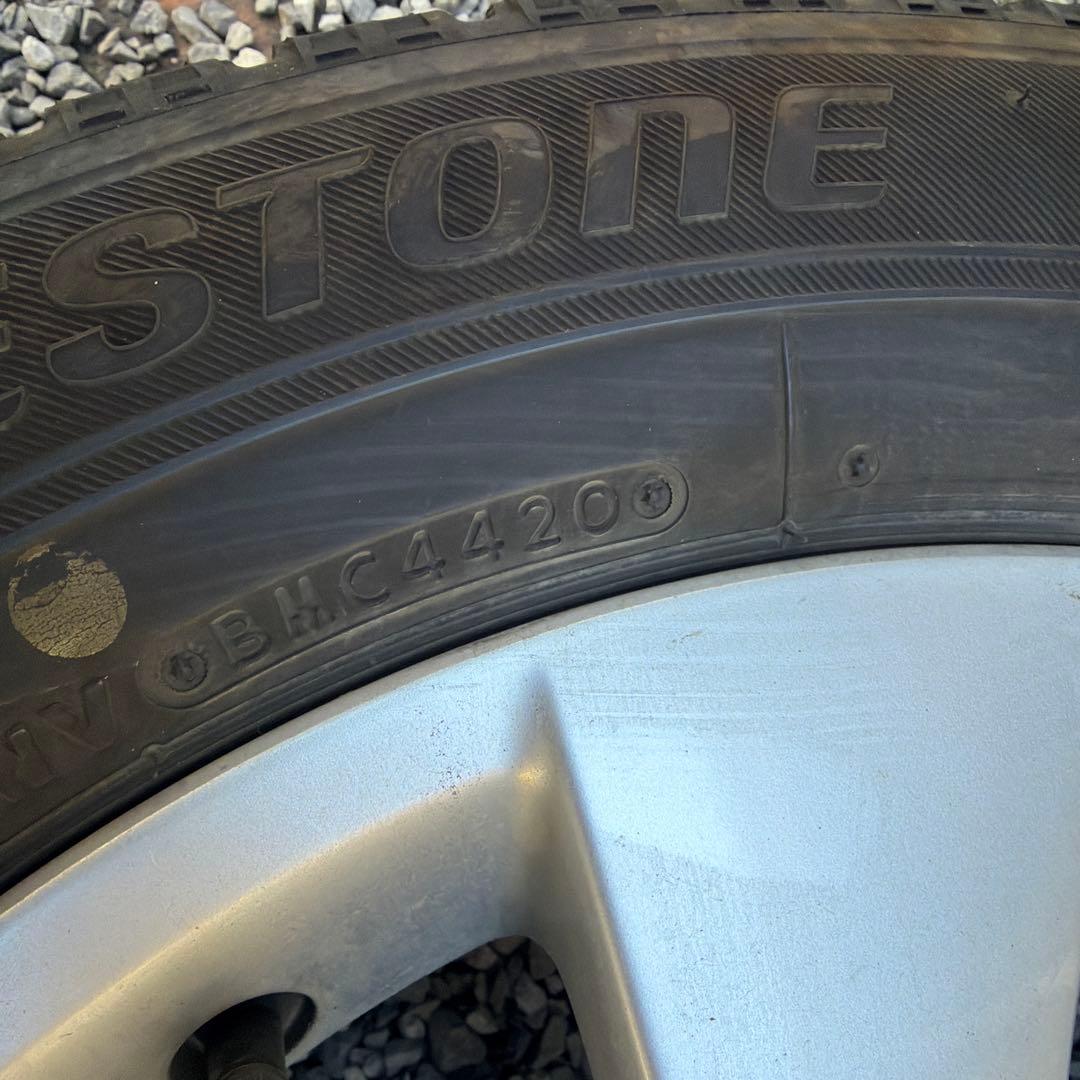 ①ブリザックVRX 195 60 16 スタッドレスタイヤ セレナ　純正ホイール