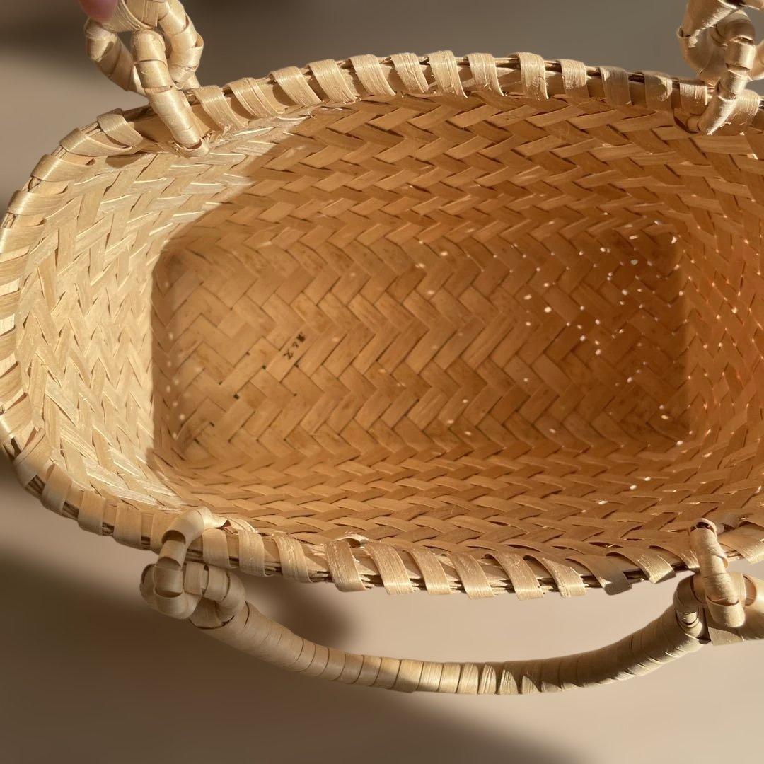 イタヤ細工 かごバッグ　Sサイズ