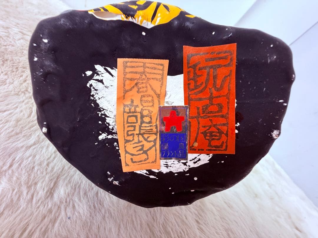 未使用保管品♪ 春日部張り子　招き猫