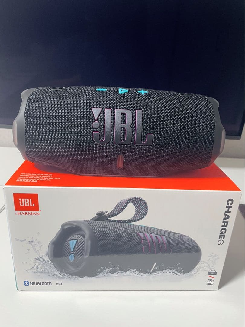 【ほぼ新品】JBL Charge 6 ワイヤレススピーカー
