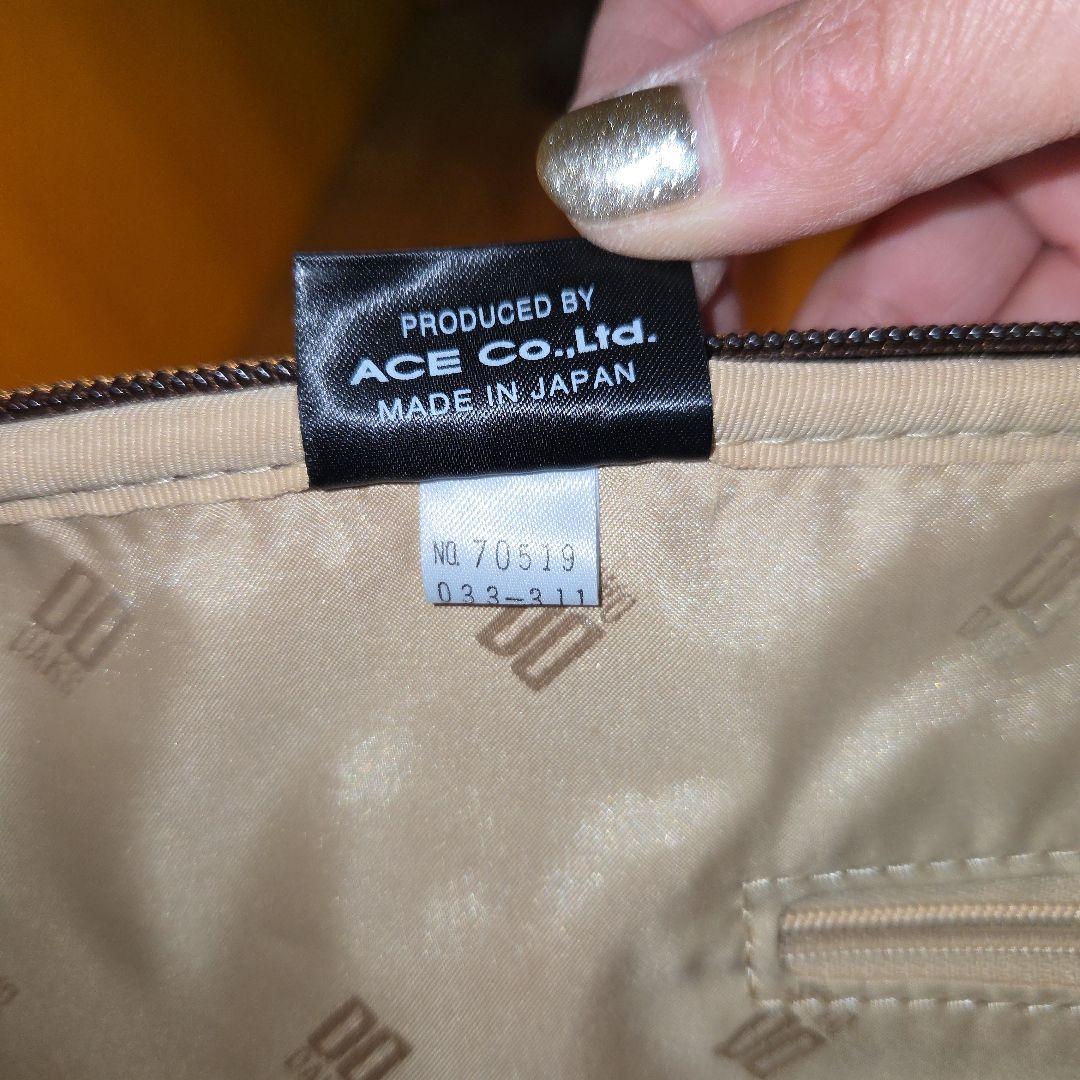 DAKS ダックス 3WAY キャリーバッグ ボストン ハウスチェック 茶