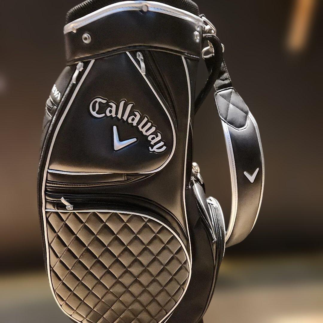 未使用　レディースCallaway ゴルフキャディーバッグ ブラック