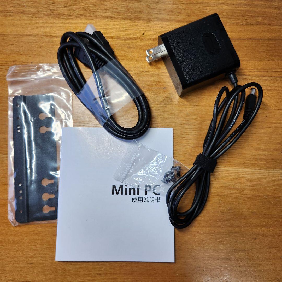 ミニPC intel N 100 16GB RAM 512G SSD