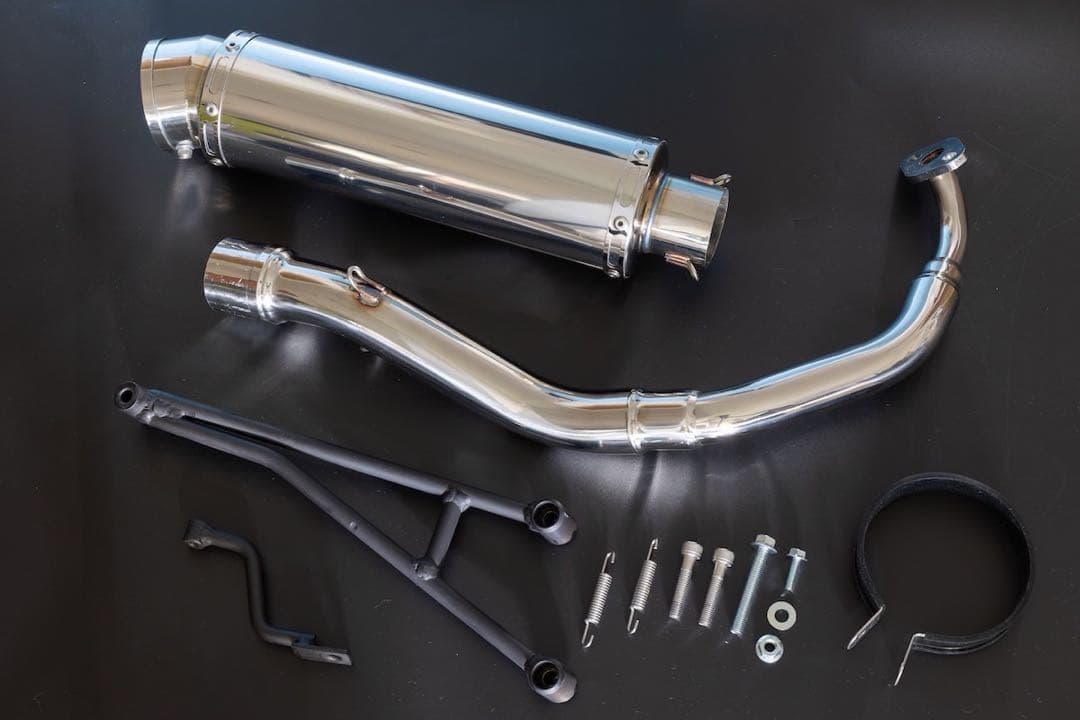 HMS ホンダズーマー50 AF58 ステンレス Ｒ300 マフラー