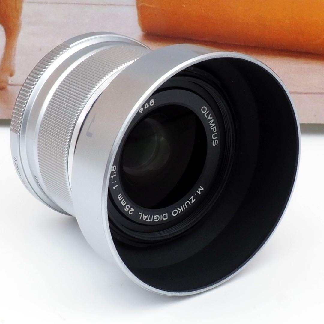❇️オリンパス M.ZUIKO DIGITAL 単焦点25mmF1.8レンズ 美品