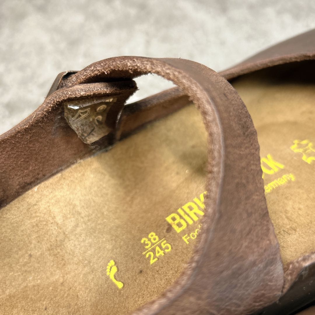 未使用級【ビルケンシュトック】マントバ/MANTOVA/濃茶/廃盤 /ナロー幅◎