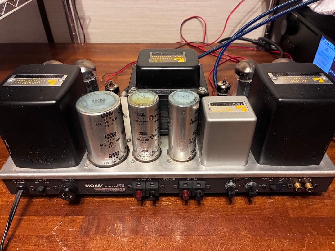 Luxman MQ68C MQ68 customラックスマン 真空管アンプ