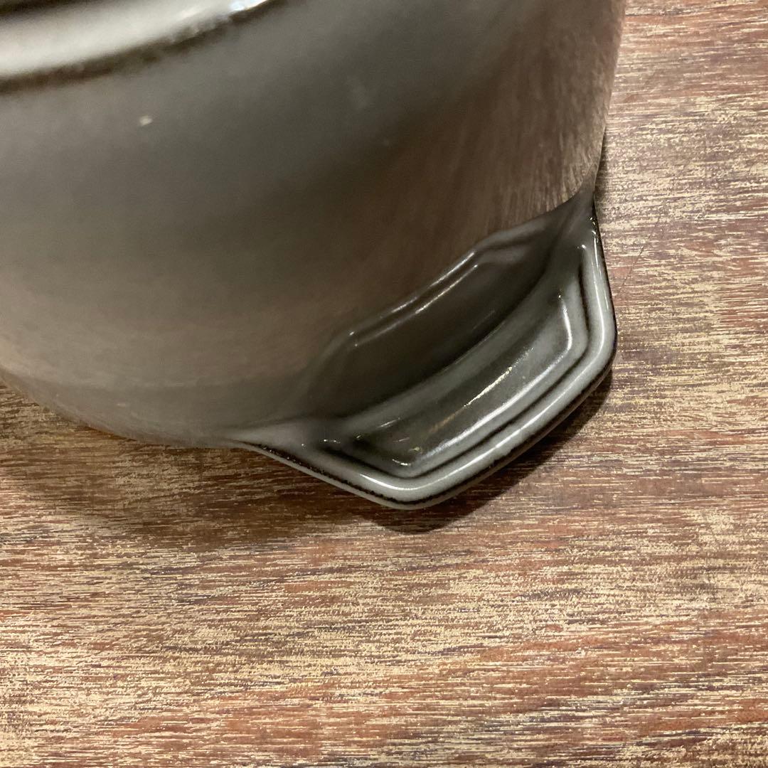 美品！ストウブ  ラ・ココット デ ゴハン de GOHAN グレー Sサイズ