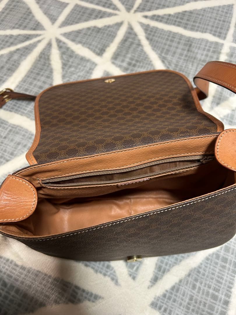 CELINE セリーヌ マカダム ショルダーバッグ