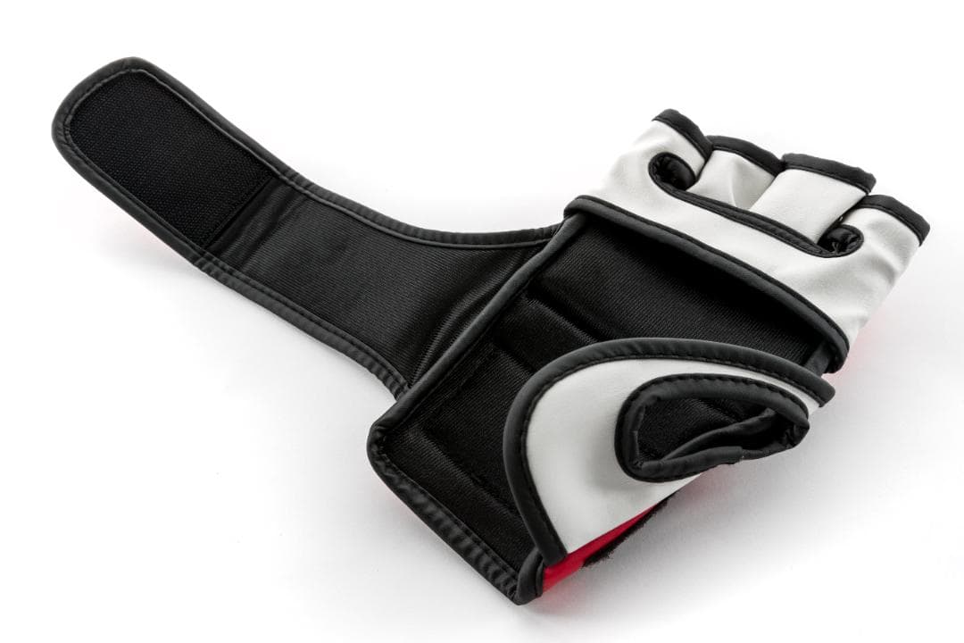 在庫処分！UFC オープンパームMMAトレーニンググローブ 赤 L/XL