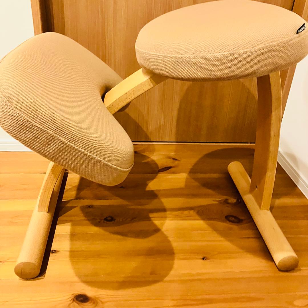 【美品】正規品 日本製 バランスチェア バランスイージー ベージュ