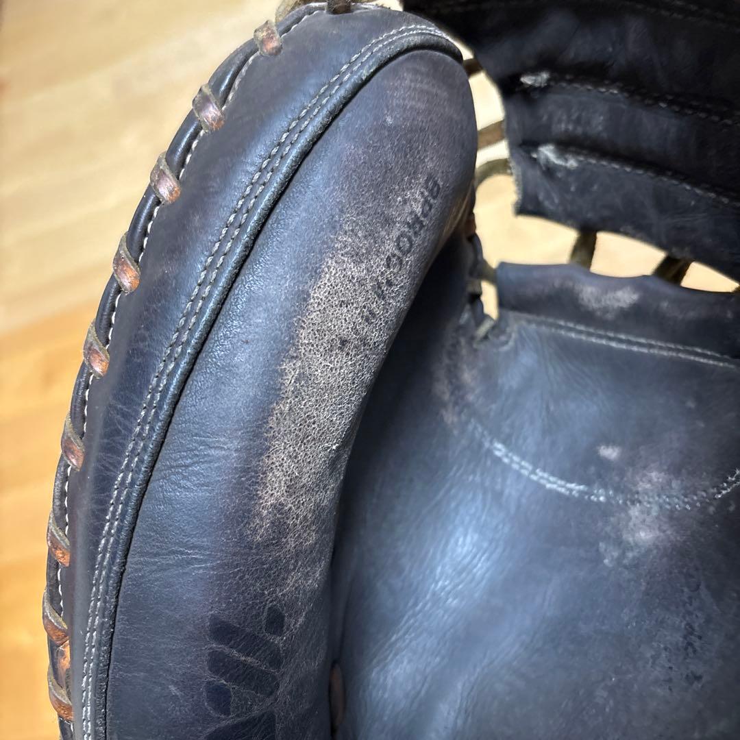 ETT 硬式グローブ ダークブラウン