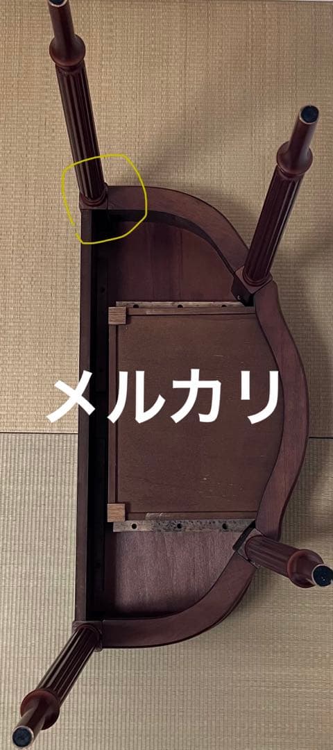 ノ*\"様 花台、サイドテーブル、カフェテーブルなど引き出し付き