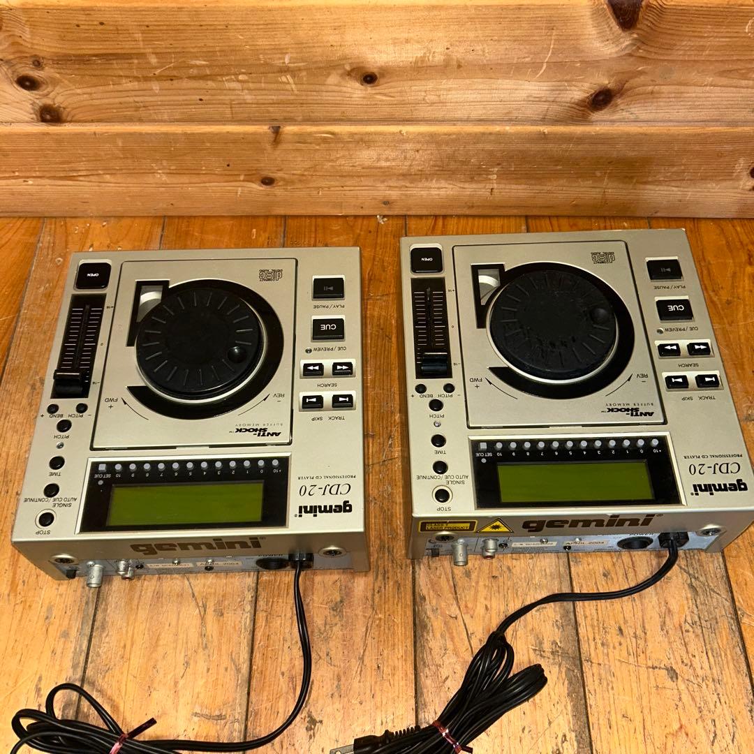 人気モデル GEMINI CDJ-20 CDプレーヤー