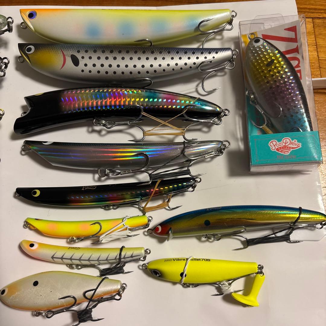 ポジドライブガレージ　ルアーセット　ジグザグ　オーバージョー