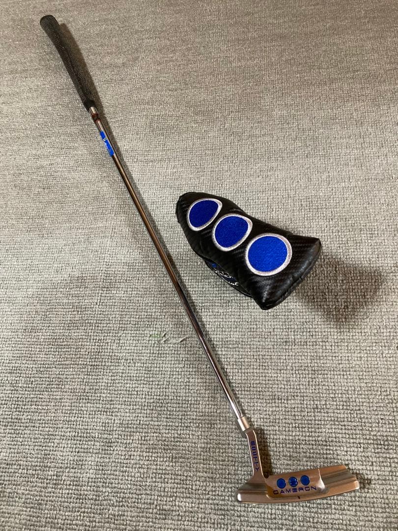 《希少美品》スコッティキャメロンスタジオセレクトニューポート2正規ブルーカスタム