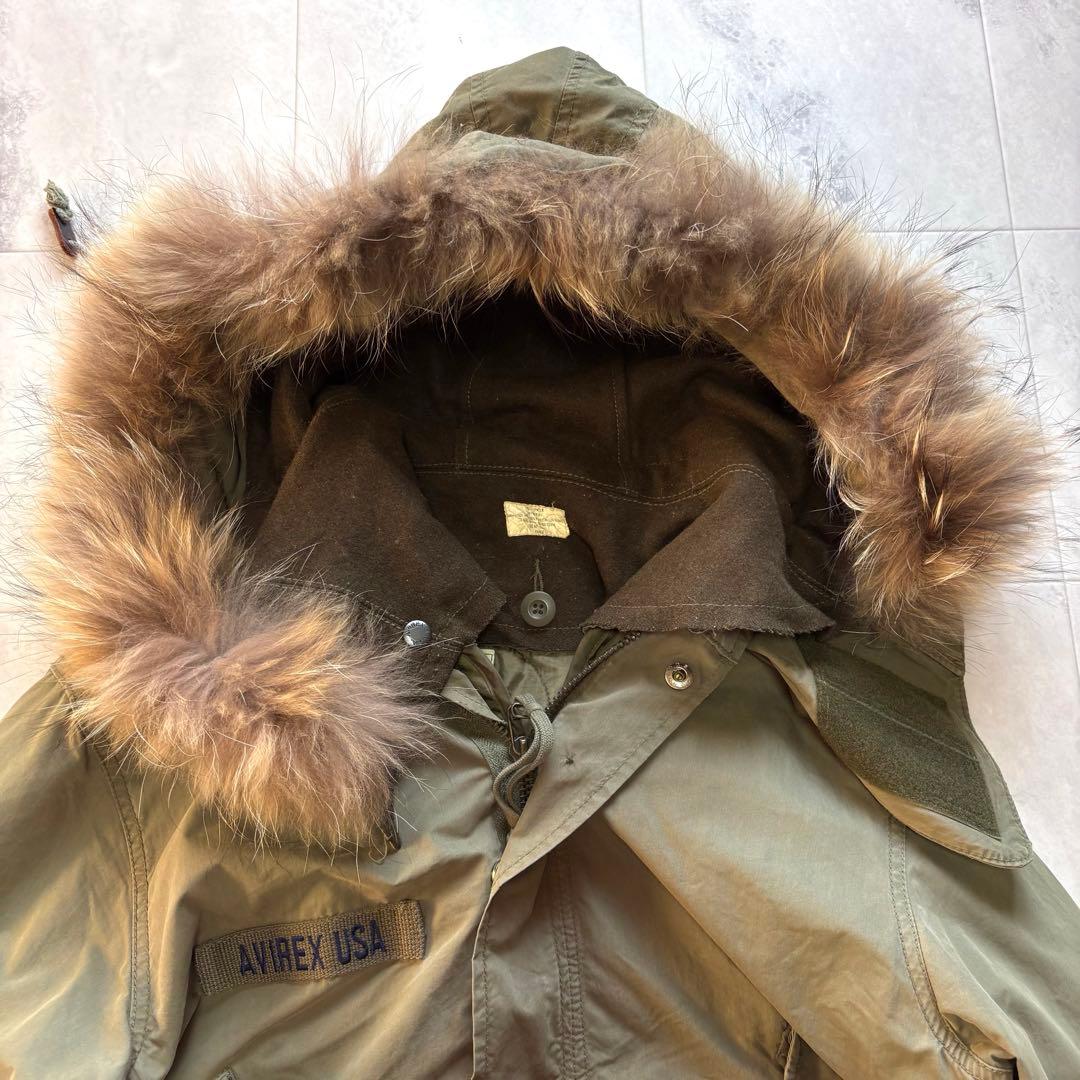 【美品】アヴィレックス M-65 フィッシュテール モッズパーカー ライナー付き
